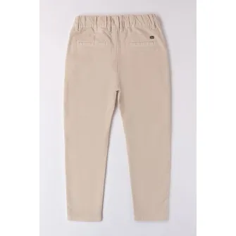 Sarabanda, Pantaloni conici cu snur, Maro nisip, 152 CM