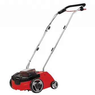 Scarificator pe acumulator Einhell PXC GC-SC 36/31 Li-Solo, latime lucru 31 cm, 8 cutite,3 trepte de adancime,fara acumulator si incarcator in setul de livrare