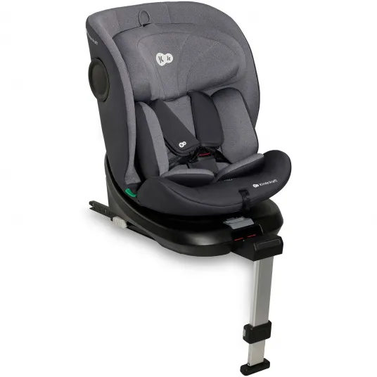 Scaun auto I-size, 40-150 cm, Kinderkraft I-360, grey