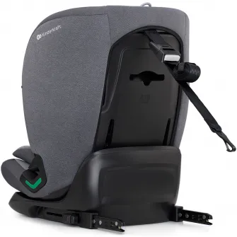 Scaun auto I-size, 76-150 cm, Kinderkraft Oneto 3, ISOFIX, cool grey