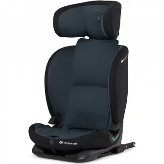Scaun auto I-size, 76-150 cm, Kinderkraft Oneto 3, ISOFIX, graphite black