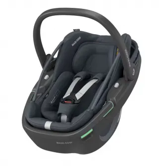 Scaun Auto Maxi-Cosi Coral 360 I-Size, Black Shell, 40-75 cm, Essential Graphite