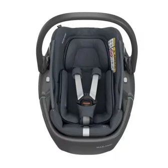 Scaun Auto Maxi-Cosi Coral 360 I-Size, Black Shell, 40-75 cm, Essential Graphite