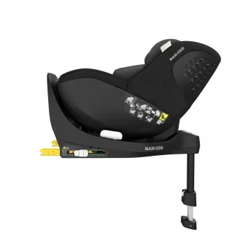 Scaun auto Maxi-Cosi Mica Pro Eco I-Size Authentic Black, 40-105 cm, Negru