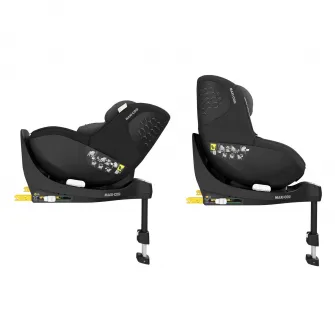Scaun auto Maxi-Cosi Mica Pro Eco I-Size Authentic Black, 40-105 cm, Negru