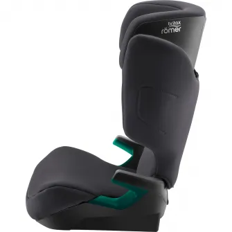 Scaun auto pentru copii Britax Romer, Adventure Plus 2,Midnight Grey, 3.5-12 ani, 100-150 cm, 15-36 kg, testat ADAC