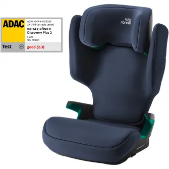 Scaun auto pentru copii Britax Romer, Discovery Plus 2, Moonlight Blue, 3.5-12 ani, 100-150 cm, 15-36 kg, testat ADAC