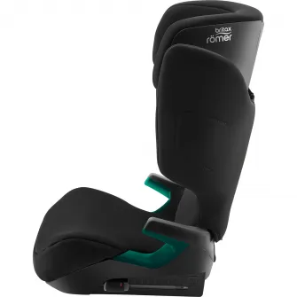 Scaun auto pentru copii Britax Romer, Discovery Plus 2, Space Black, 3.5-12 ani, 100-150 cm, 15-36 kg, testat ADAC