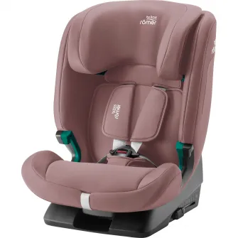 Scaun auto pentru copii, Britax Romer, Evolvafix, Dusty Rose, 15 luni-12 ani, 76-150 cm, 36 kg