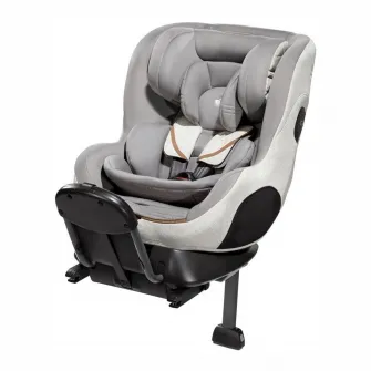 Scaun auto pentru copii i-Size Joie i-Prodigi Signature, nastere-125 cm, Oyster, testat Plus