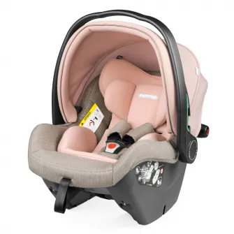 Scaun auto pentru copii Peg Perego, i-size Primoviaggio SLK, 40 - 87 cm, 0-13 kg, Mon Amour, Bej / Roz