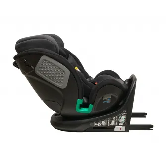 Scaun auto pentru copii U-grow Black, I-Size, rotativ 360, Isofix, 40-150 cm