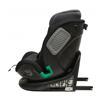 Scaun auto pentru copii U-grow Black, I-Size, rotativ 360, Isofix, 40-150 cm