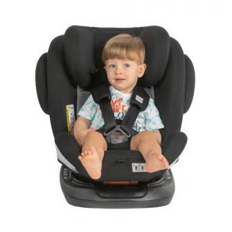 Scaun auto rotativ cu Isofix, Chicco Unico Plus Black Air, grupa 0+/1/2/3, 0 luni+