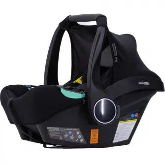 Scaun auto tip scoica pentru bebelusi Hamilton Zeno Black, I-Size, negru