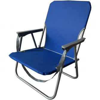 Scaun camping pliabil Kring, 53x56x67 cm, navy blue