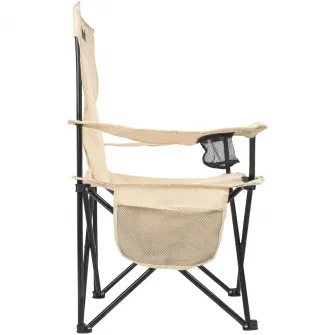 Scaun camping pliabil VirtuFit, bej