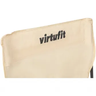 Scaun camping pliabil VirtuFit, bej