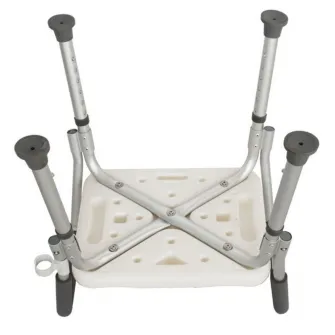 Scaun de baie/dus din aluminiu, reglabil pe inaltime, manere detasabile, CMX-7202L