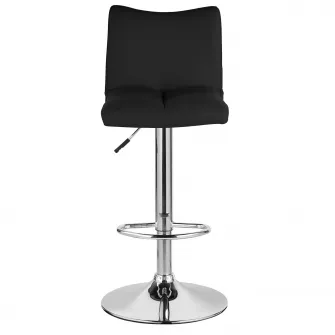 Scaun de bar Kring Jazz, PU, Negru
