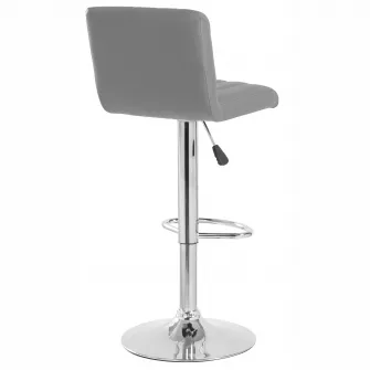 Scaun de bar Kring Swing, PU, Gri
