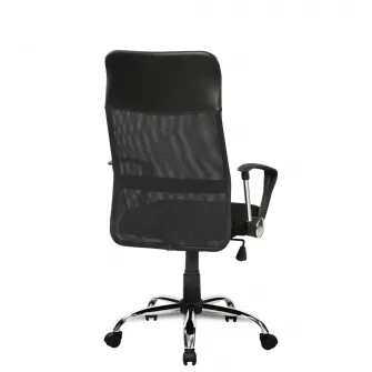 Scaun de birou ergonomic Kring Fit, Mesh Negru