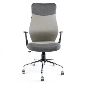Scaun de birou ergonomic Kring Gloria, stofa, Gri
