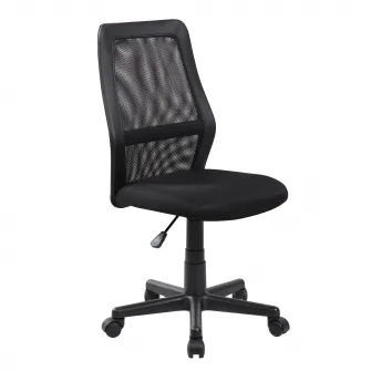Scaun de birou Kring Hana, inaltime reglabila, Mesh, Negru