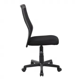 Scaun de birou Kring Hana, inaltime reglabila, Mesh, Negru