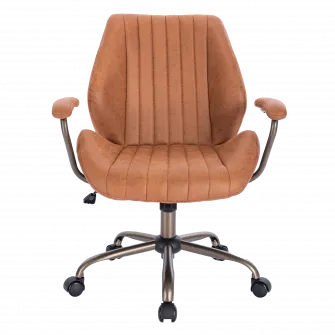 Scaun de birou Kring Quito, piele ecologica,Maro