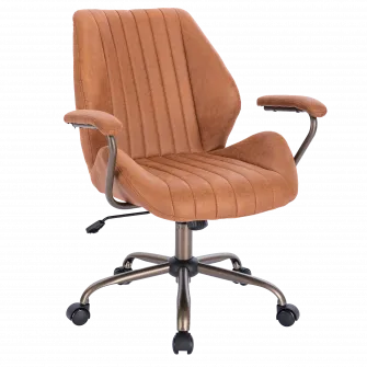 Scaun de birou Kring Quito, piele ecologica,Maro