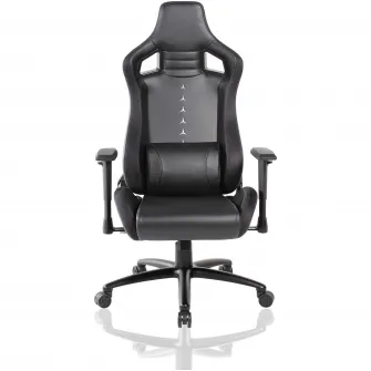Scaun de birou Kring Rally,inaltime reglabila,mecanism tilt, PU, Negru