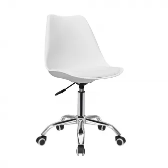 Scaun de birou Kring Siena, PP/PU/, Alb