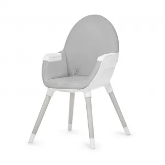 Scaun de masa 2 in 1 Kinderkraft Fini, Gri