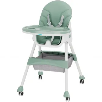 Scaun de masa 2 in 1, pliabil, verde, U-Grow