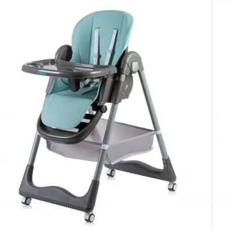 Scaun de masa cu inaltime reglabila, spatar ajustabil in 4 pozitii, pliabil, blue, U-Grow