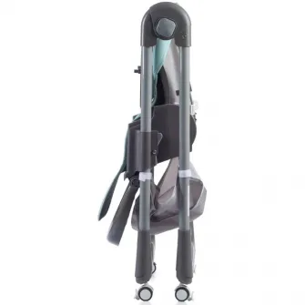 Scaun de masa cu inaltime reglabila, spatar ajustabil in 4 pozitii, pliabil, blue, U-Grow