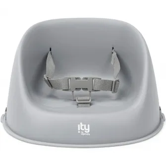 Scaun de masa si Booster pentru bebelusi Ity by Ingenuity My Spot Easy-Clean, Grey