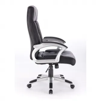 Scaun directorial ergonomic Kring Bokai, PU, Negru