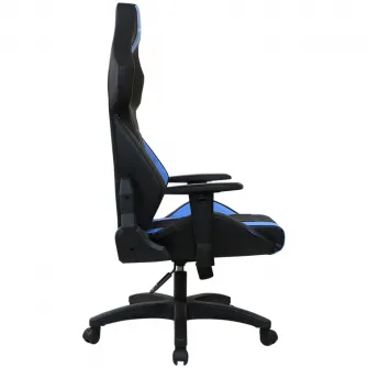 Scaun gaming Inaza Sigge, negru/albastru