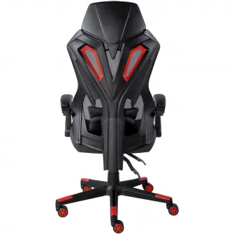 Scaun gaming Redragon Spider King, negru/rosu