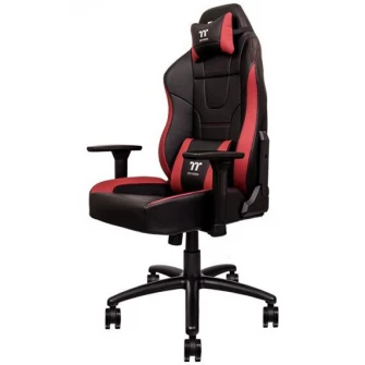Scaun gaming Tt eSPORTS U Comfort, negru/rosu
