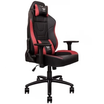 Scaun gaming Tt eSPORTS U Comfort, negru/rosu