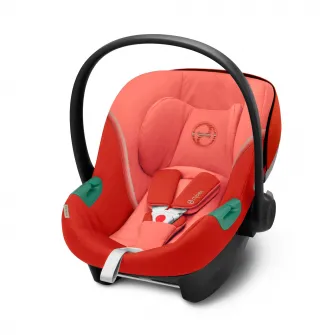 Scoica auto pentru copii Cybex Gold ATON S2 I-SIZE Hibiscus Red