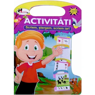 Scriem,stergem,scriem iar! - activitati
