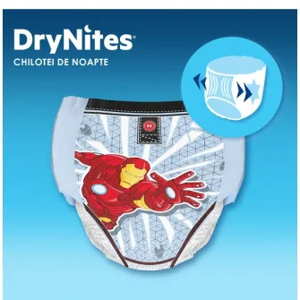 Scutece-chilotel pentru noapte Huggies DryNites 4-7 yrs, Boy, 17-30kg, 10 buc