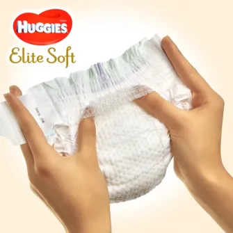 Scutece Huggies Elite Soft 2, 4-6 kg, 82 buc