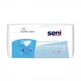Scutece pentru adulti Seni Super, L, 30 buc