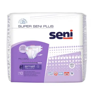 Scutece pentru adulti Seni Super Plus, S, 10 buc