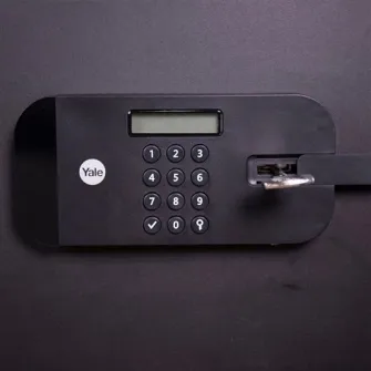 Seif electronic cu amprenta securitate ridicata Yale YSFB/200/EB1, 400x350x340 mm, otel